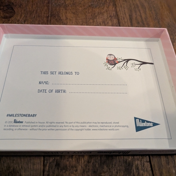 Milestone Baby Cards Comprehensive Set Includes cards covering major milestones - Picture 6 of 11